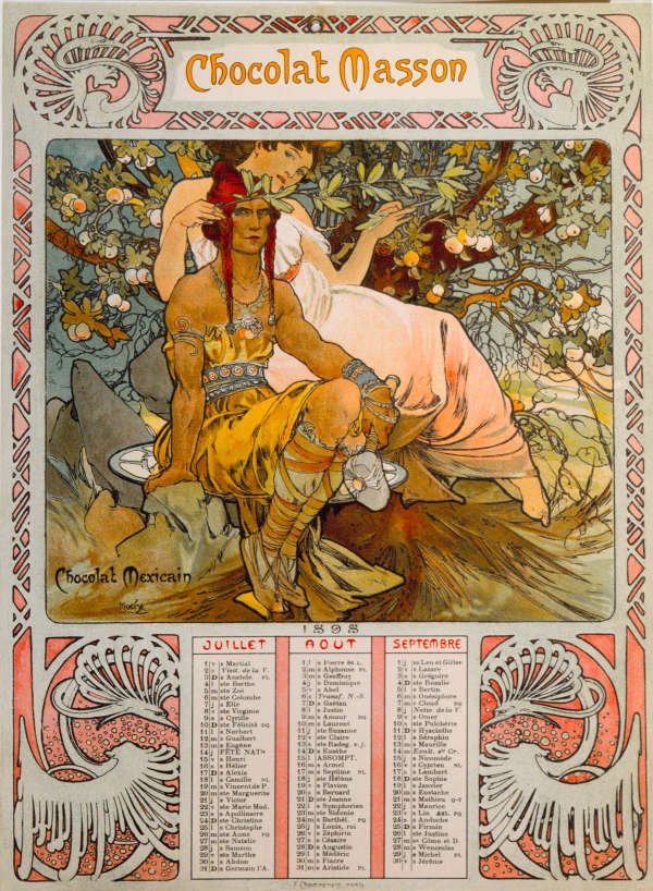 Alphonse Mucha 《MARS》　lithograph Alphonse Mucha 《MARS》lithograph