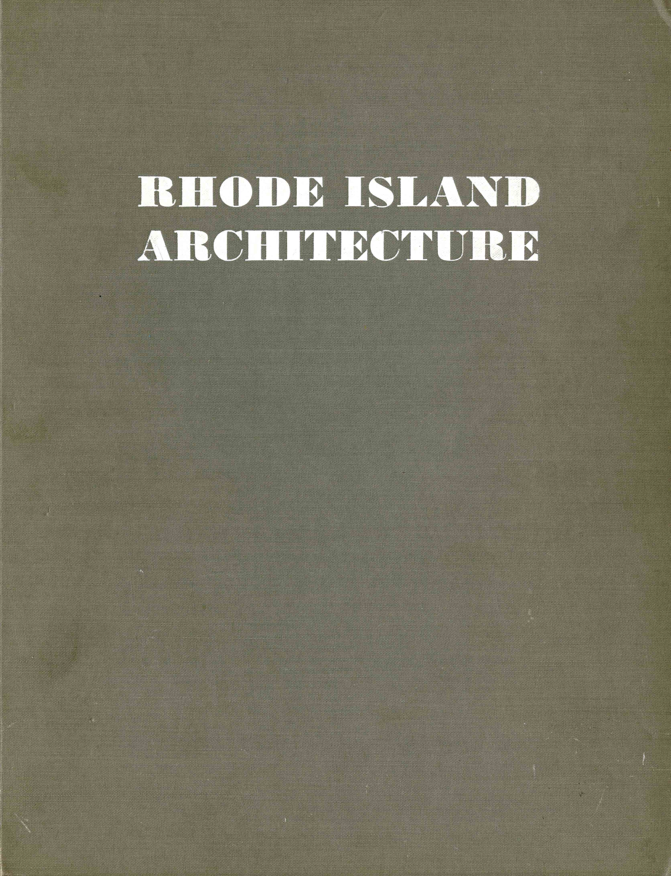 Lit_ID 3482 Rhode Island Architecture_cover.tif