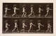 A set of twelve sequential black and white photographs of a child in motion, arranged in two rows of six.