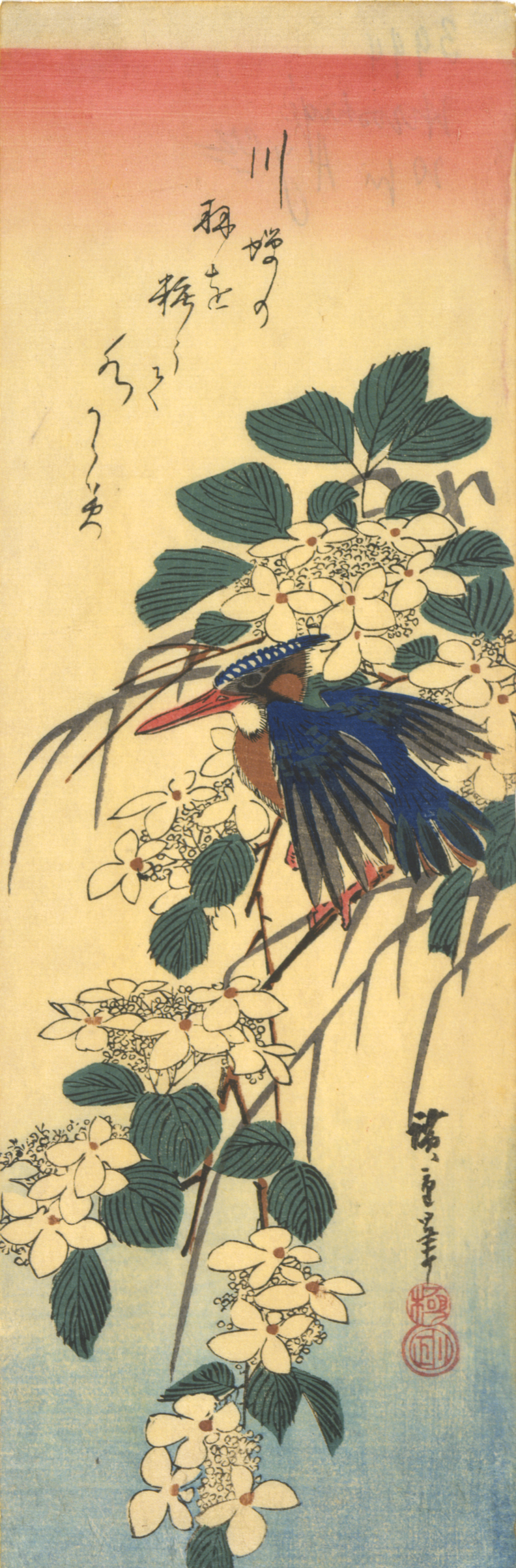 ROMANTIK 洋書 アート Kingfisher and Hibiscus | RISD Museum